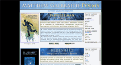Desktop Screenshot of matthewgalbraithpoems.com